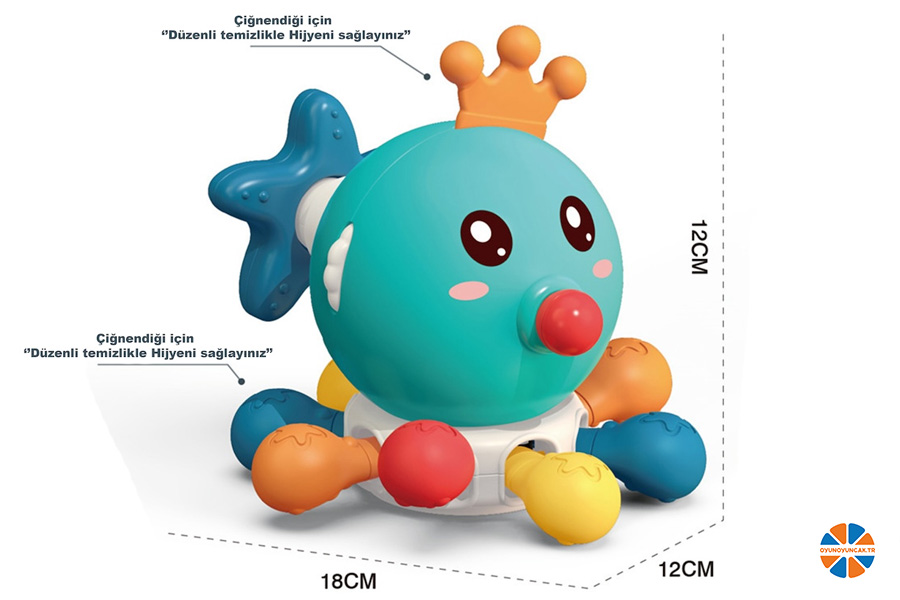 oyunoyuncak.tr - VARDEM 10 İN 1 DİŞ KAŞIYICILI AHTAPOT