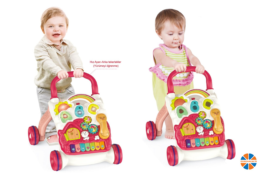 oyunoyuncak.tr - VARDEM PİYANOLU 4 İN 1 BEBEK YÜRÜTECİ